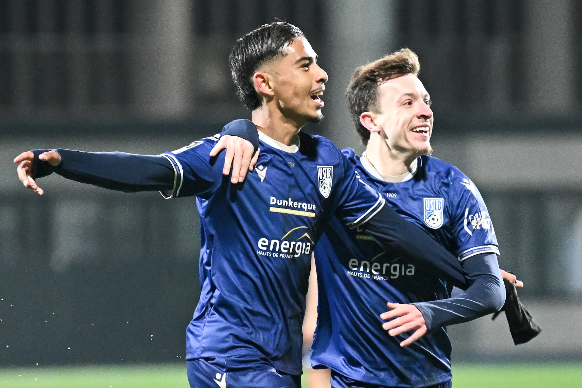 Enzo Bardeli Gessime Yassine Dunkerque