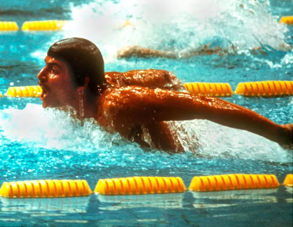 Mark Spitz, 2e derrière Michael Phelps dans l'histoire de la natation ? Source : Icon Sport