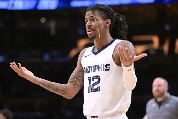 Ja Morant avec les Memphis Grizzlies