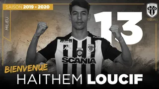À la découverte de la dernière recrue angevine, Haithem Loucif.