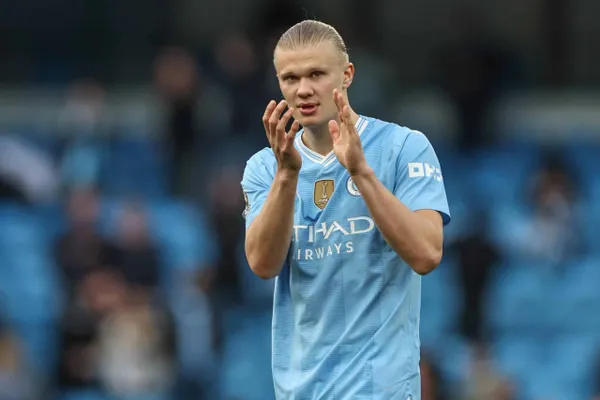 Erling Haaland sous le maillot de Manchester City