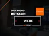 Code promo Betsson “WEBE” : jusqu’à 110 € de bonus de bienvenue en Octobre 2025