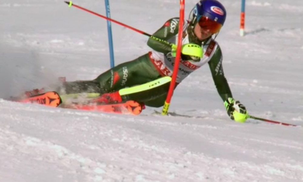 Mikaela Shiffrin conserve son titre en slalom