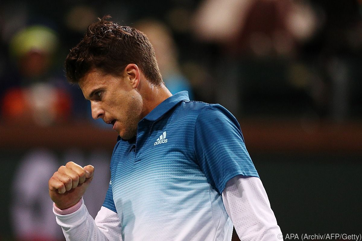 Dominic Thiem à Indian Wells - Source : volksblatt.at