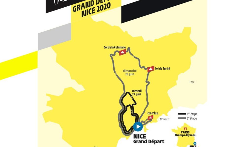 Tracé Du Tour De France Cycliste 2022 Le tracé des deux premières étapes du Tour de France 2020 révélé