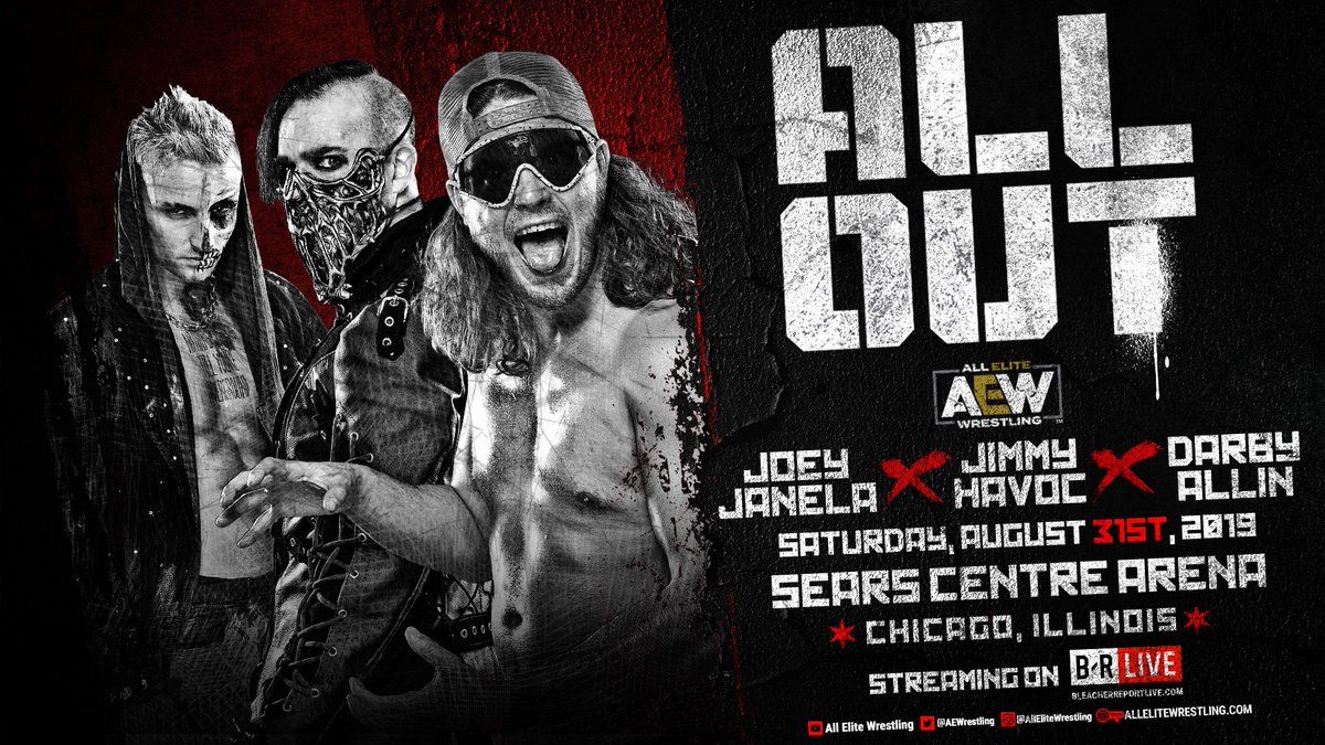 All Out - 31 Août 2019 - résultats Janela-x-Allin-x-Havoc