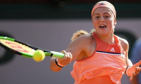 Jelena Ostapenko à Roland-Garros en 2019