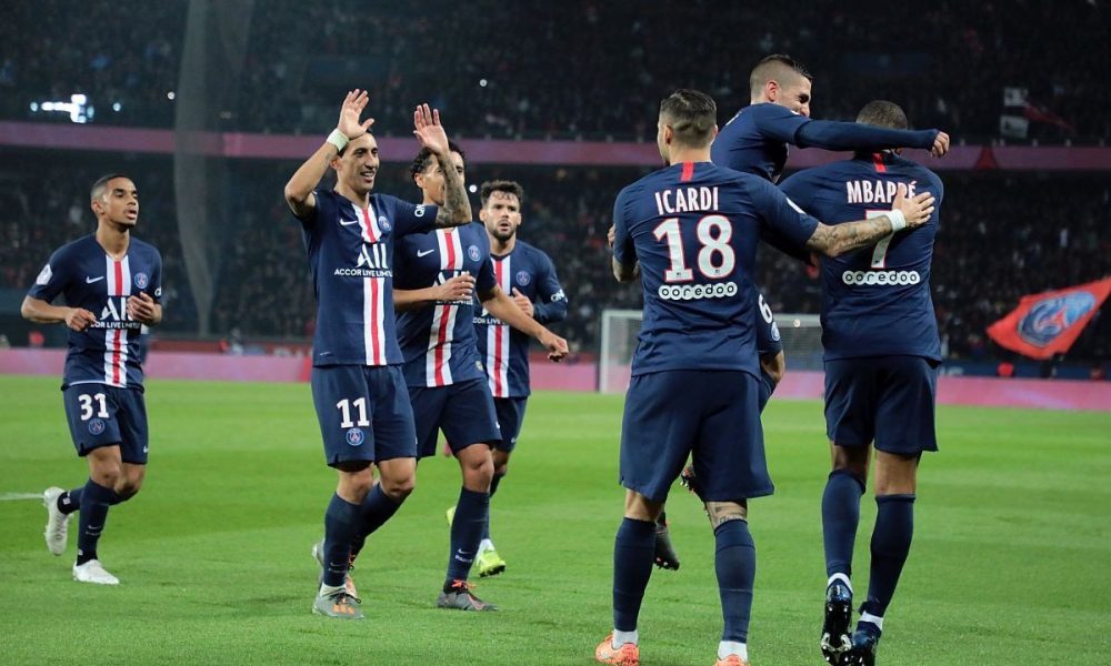 L'attaque de feu du PSG en une image
