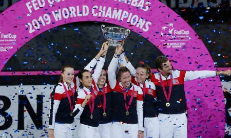 La France soulève la Fed Cup - 10/11/2019, Perth, Getty Images