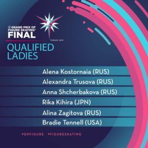 dames qualifiées GPF