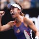 Qiang Wang, Open d'Australie, 2020 (Twitter WTA)
