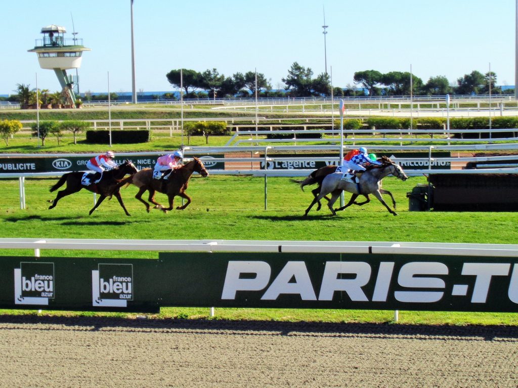 Les luttes sont vives sur l'hippodrome de Cagnes sur Mer