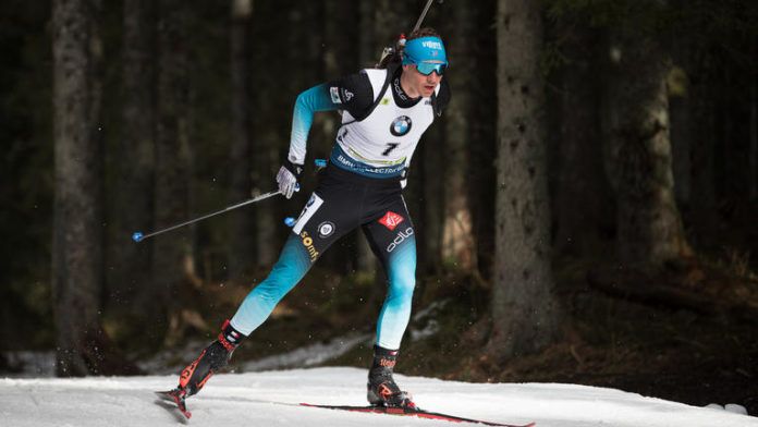 BIATHLON-SLO-WC2020-MASS-START-MEN Emilien Jacquelin