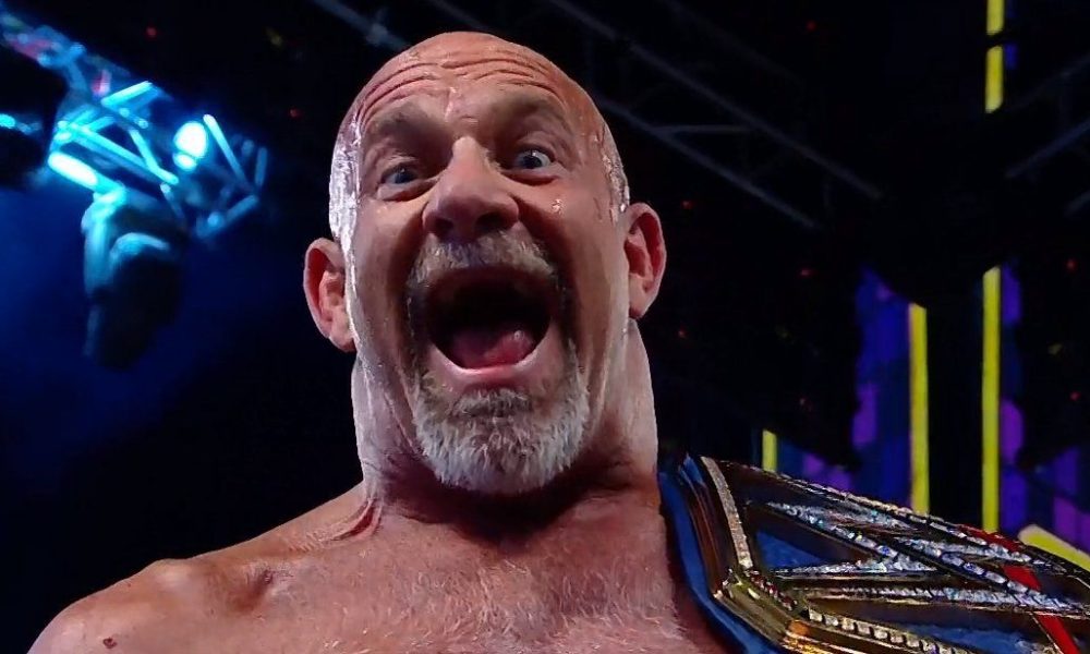 Goldberg à WWE Super ShowDown après sa victoire sur Bray Wyatt