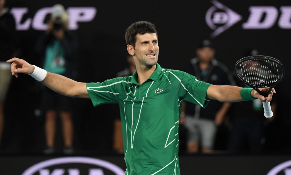 Novak Djokovic, Open d'Australie, 2020