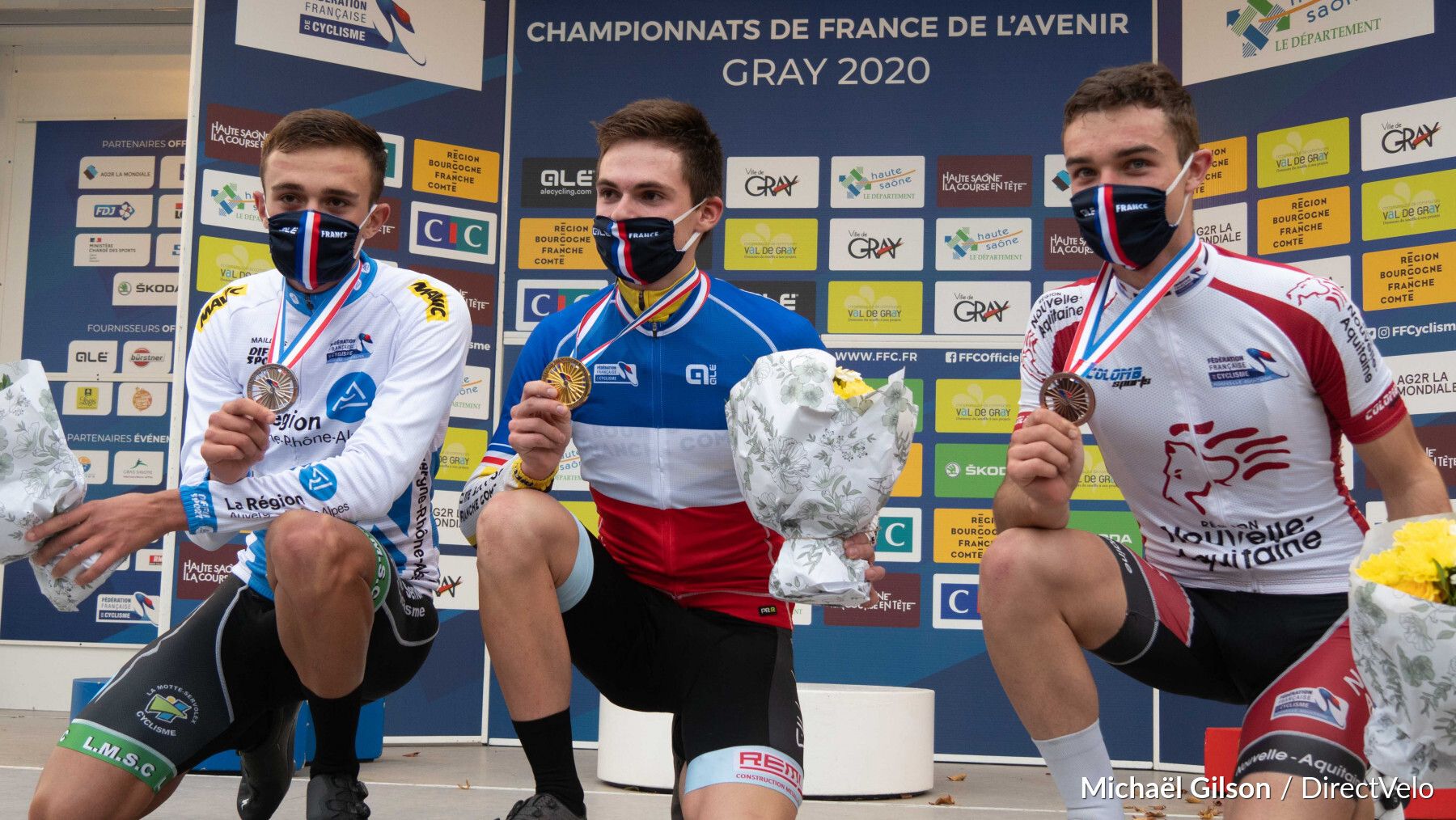 Podium garçons