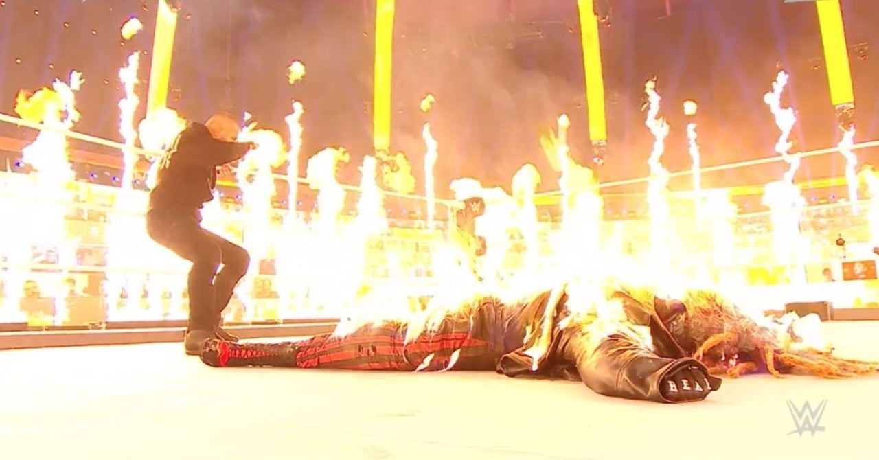 The Fiend vs Randy Orton