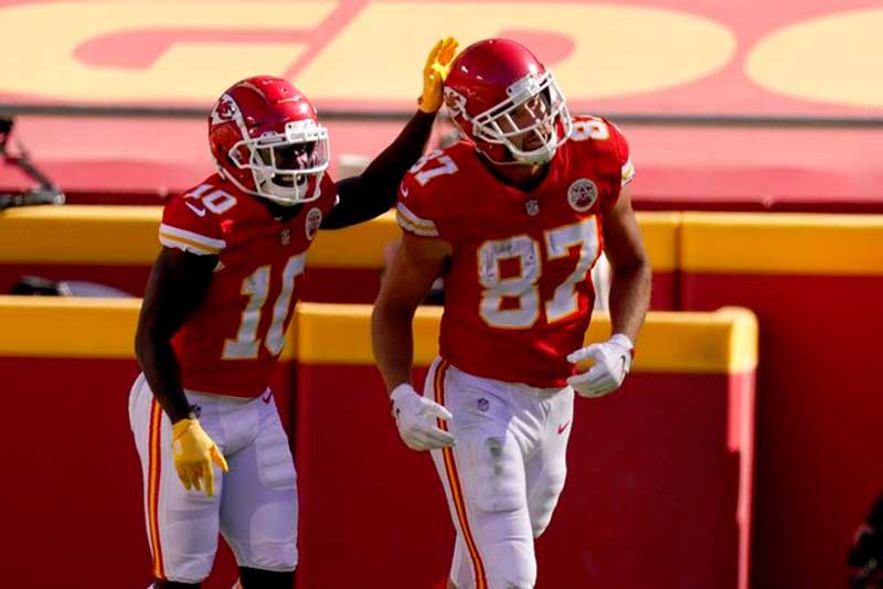 Travis Kelce et Tyreek Hill, un duo en or