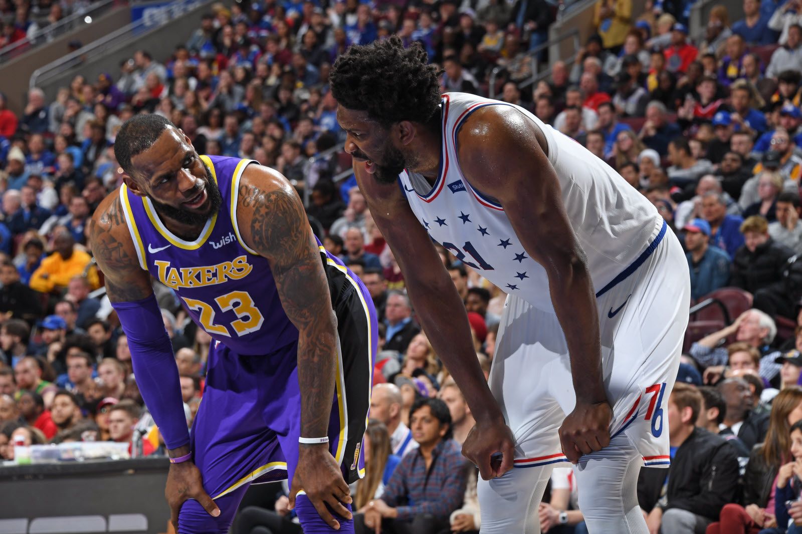 Lakers Sixers