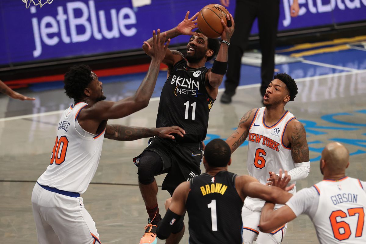 Auteur de 40 points, Kyrie Irving permet aux Nets de l'emporter face aux Knicks