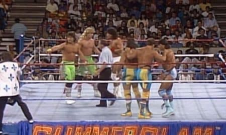 Rockers & Tito vs Rougeaus & Martel