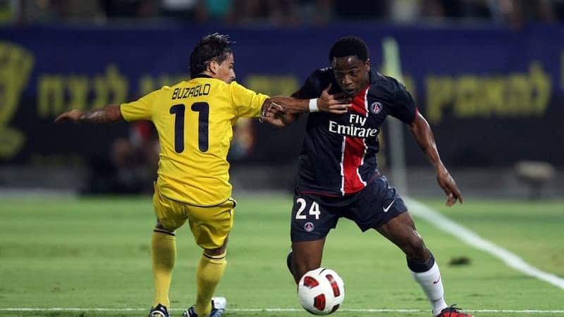Tripy Makonda, ancien défenseur du PSG (Photo : Jack Guez / AFP)