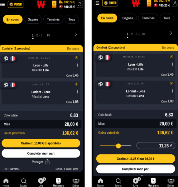 Le cash out Winamax 2024 notre avis sur cette fonctionnalité
