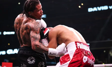 ank Davis, Boots Ennis, Andrade & Villa Score Wins In DC Source: Photos: Tank Davis, Boots Ennis, Andrade & Villa Score Wins In DC - Boxing News 24/7 (https://www.boxing247.com/press-boxing/hector-garcia-battles-gervonta-davis-i/131084)
