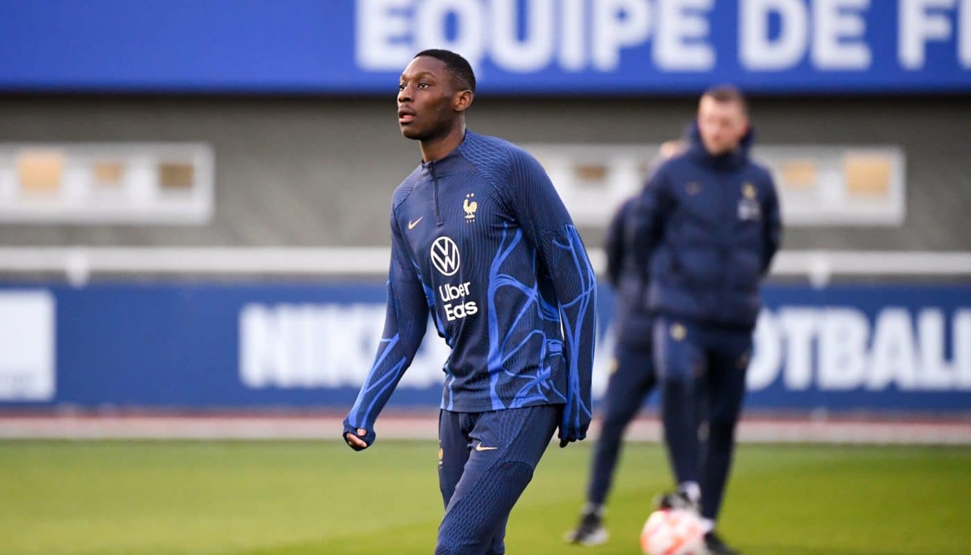 Randal Kolo Muani avec l'Equipe de France (iconsport)