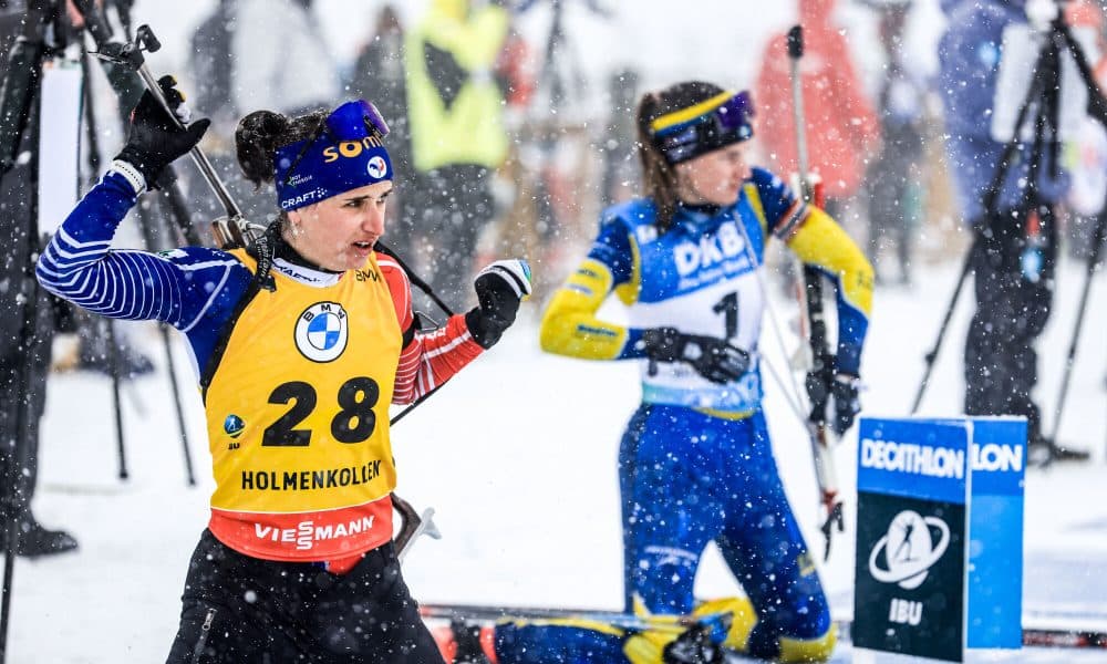 Julia Simon, la reine du Biathlon mondial cette saison (iconsport)