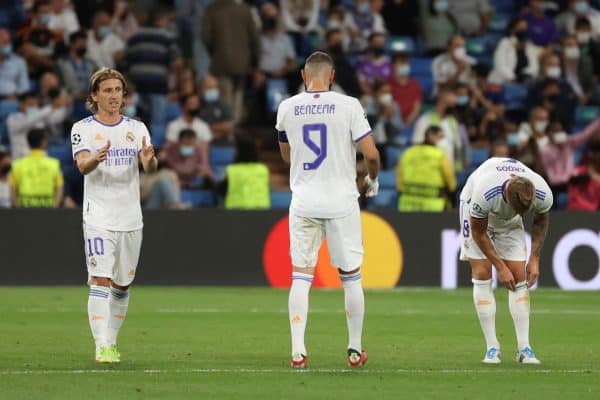 L'avenir de Benzema, Modric et Kroos évoqué par Ancelotti en conférence de presse - Crédit : Icon Sport