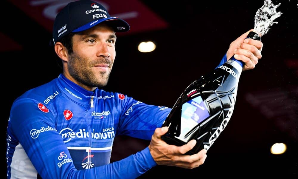 Thibaut Pinot a reçu un bel hommage de son directeur sportif Marc Madiot en marge de ce Giro 2023 (iconsport)