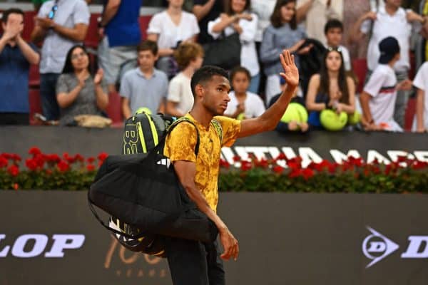Félix Auger-Aliassime, tête de série numéro 1 de l'ATP 250 Lyon 2023 (iconsport)