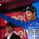 Thibaut Pinot avec le maillot bleu de ce Giro 2023 (iconsport)