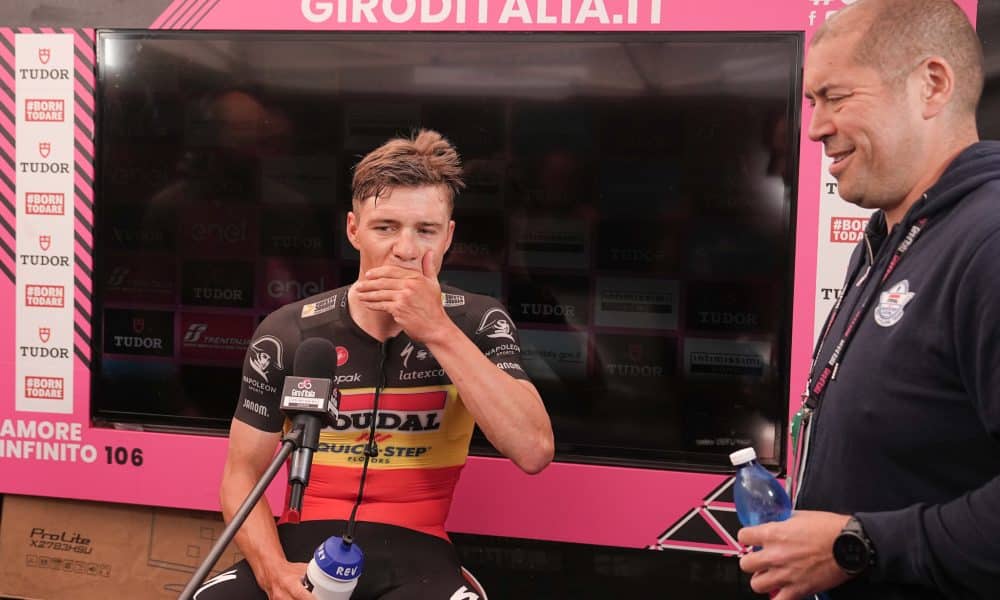 Remco Evenepoel, positif au COVID, vient de quitter le Giro 2023 (iconsport)