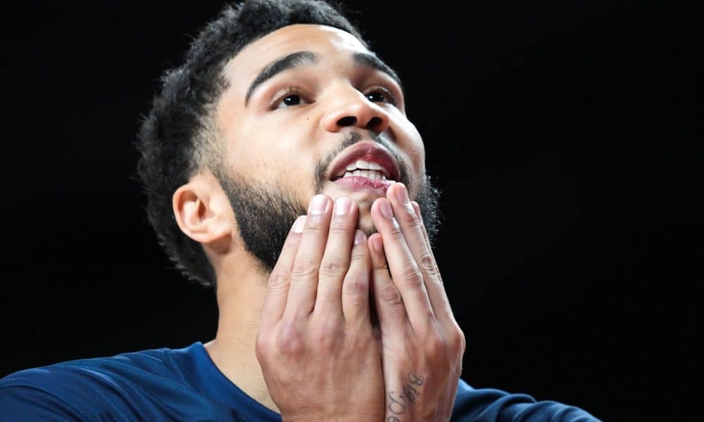Jayson Tatum et Boston sont tombés face à Miami lors des Playoffs NBA 2023 (iconsport)