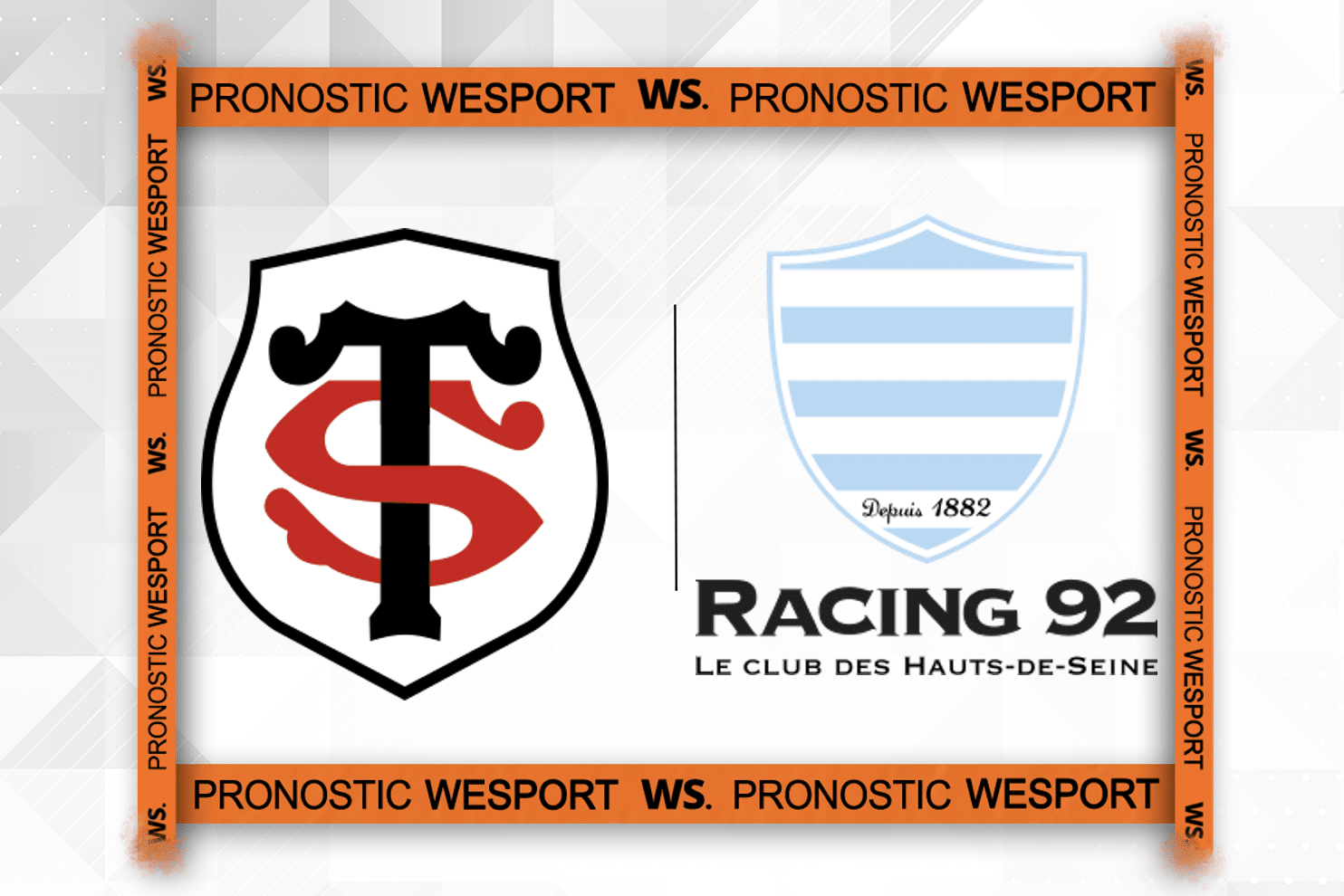 Pronostic Stade Toulousain – Racing 92 (Demi-finale <b>Top 14</b>) - We Sport