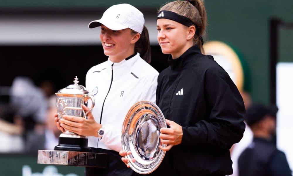 Iga Swiatek a dominé Karolina Muchova en finale pour s'offrir le troisième Roland Garros de sa jeune carrière, à seulement 22 ans (iconsport)