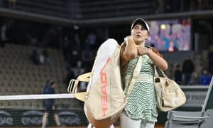Bianca Andreescu, associée à Michael Venus, auront fort à faire face à la paire Miyu Kato / Tim Puetz en finale de double mixte de ce Roland Garros 2023 (iconsport)