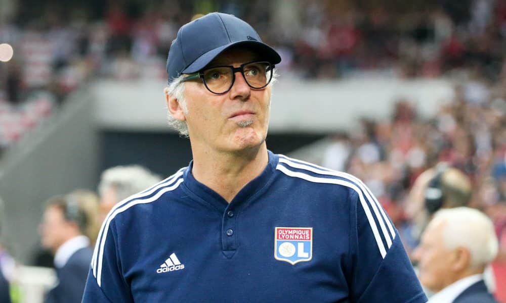 Laurent Blanc pourrait diriger son dernier match sur le banc de l'OL ce dimanche face au PSG (iconsport)