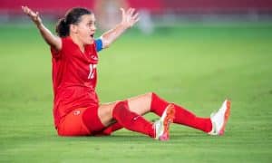 Christine Sinclair et le Canada sont d'ores et déjà éliminés de la Coupe du monde féminine 2023 (iconsport)