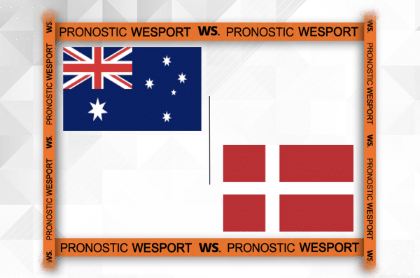 Pronostic Australie - Danemark
