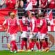 Après une saison aboutie avec Reims, Folarin Balogun pourrait dé&finitivement quitter Arsenal durant ce mercato d'été pour rejoindre Monaco ou le RC Lens (iconsport)