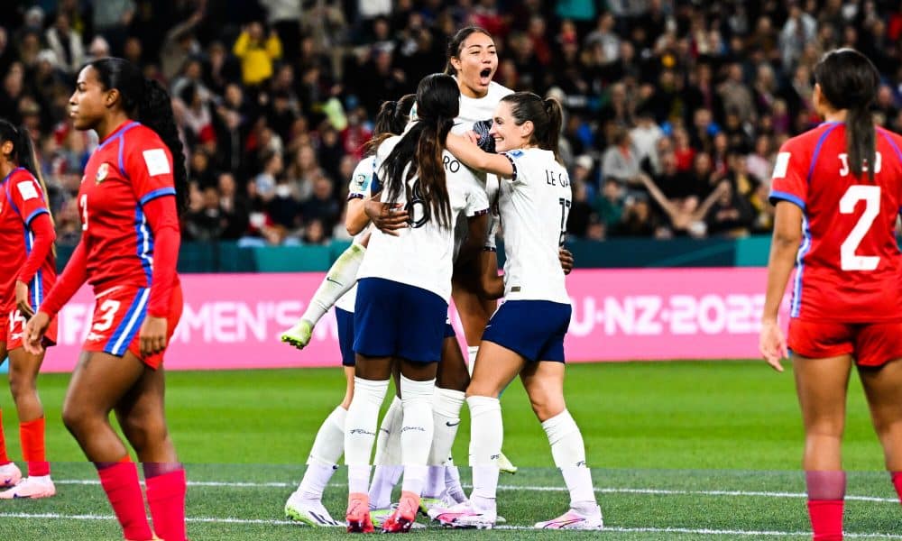 En cas de qualification face au Maroc ce mardi, l'Equipe de France affrontera l'Australie en quart de finale de la Coupe du monde féminine 2023 (iconsport)