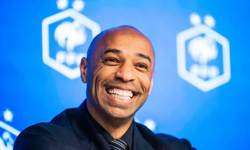 Thierry Henry, le tout nouveau sélectionneur de l'Equipe de France Espoirs, vient de dévoiler la liste des joueurs retenus pour le prochain rassemblement des Bleuets (iconsport)