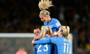 L'Angleterre a pris le meilleur sur le pays organisateur, l'Australie, pour se qualifier pour la finale de la Coupe du monde féminine 2023 (iconsport)